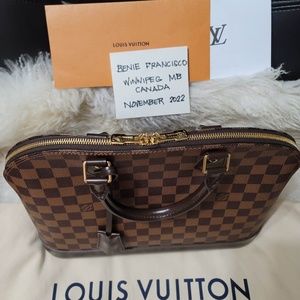 LV ALMA MM DAMIERE EBENE